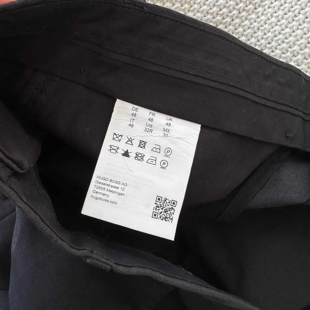 Boss / Black Dress Pants / Size 32 - Picture 4 of 5